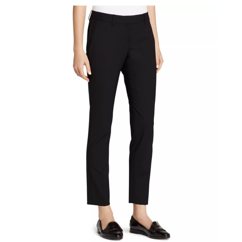 NWOT Theory Testra Black Dress Pants Size 8